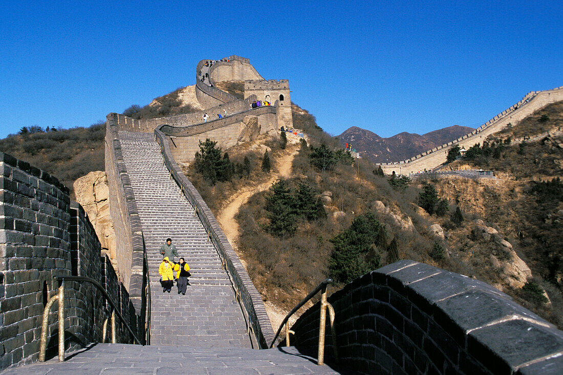 Chinesische Mauer bei Badaling, China