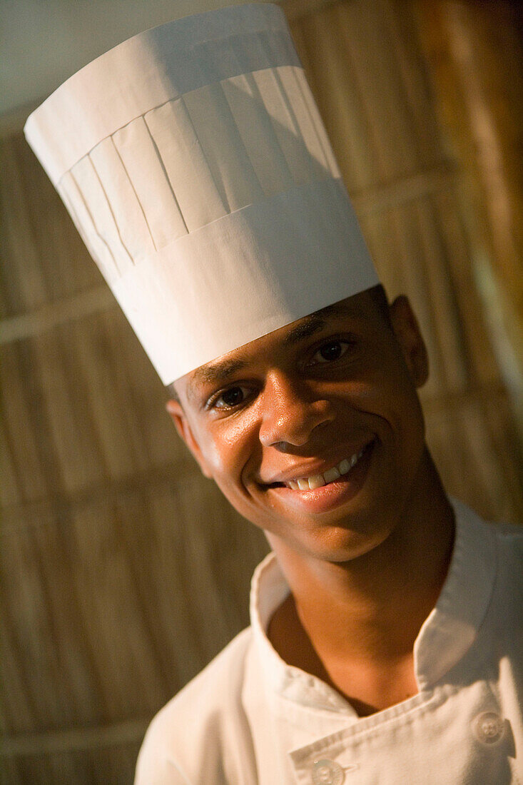 Chef at Taj Denis Island Resort,Denis Island, Seychelles