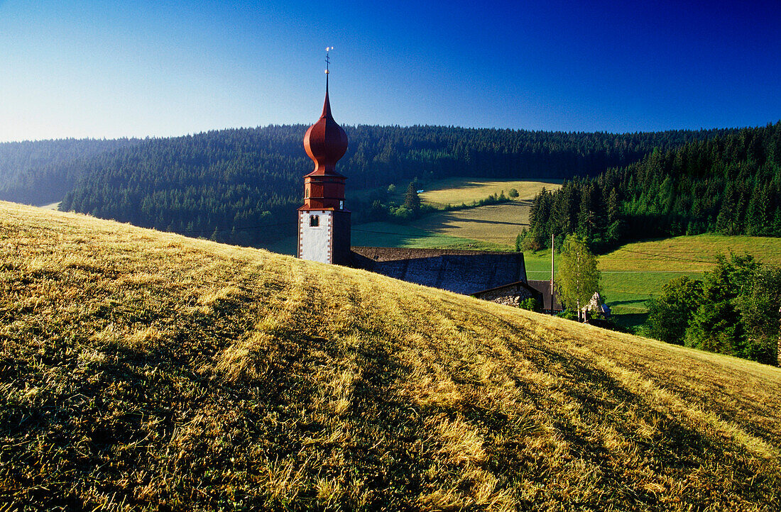 Church, Urach, Black Forest, Baden-Wuerttemberg, Germany