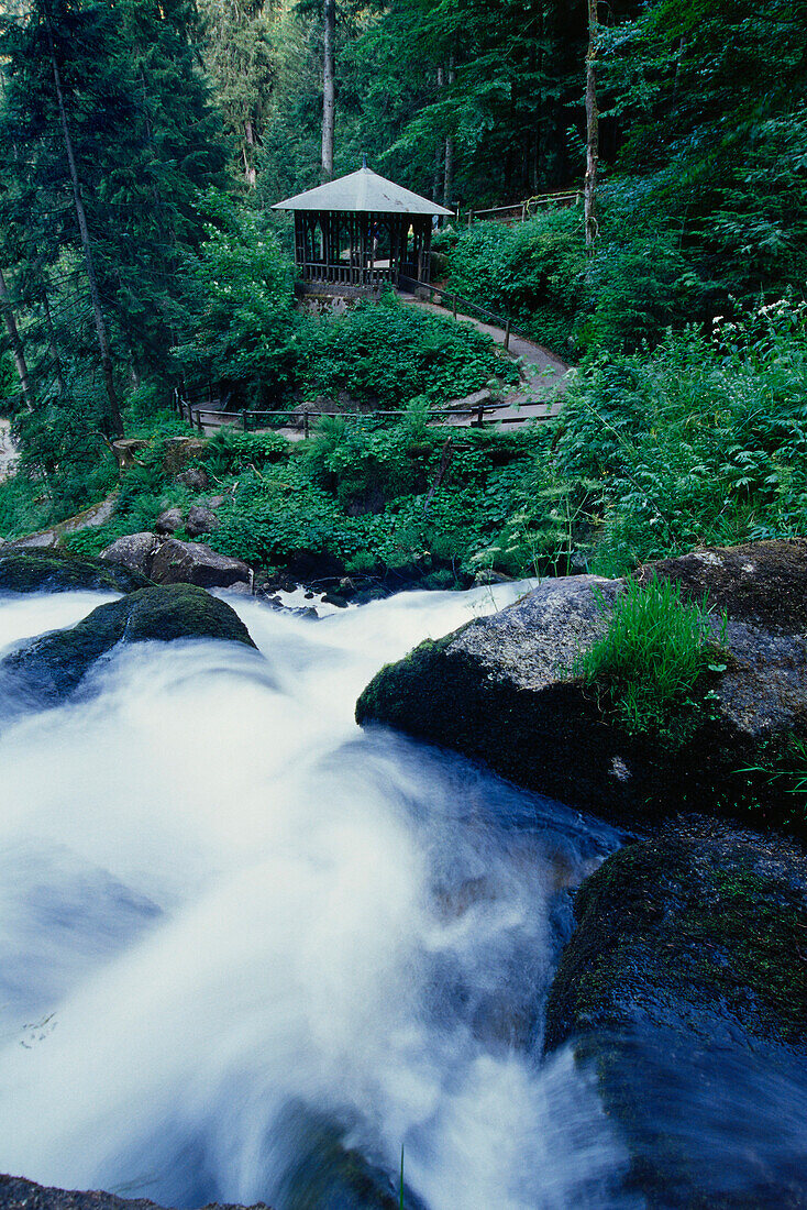 Triberg Waterfall, Black Forest, Baden-Wuerttemberg, Germany