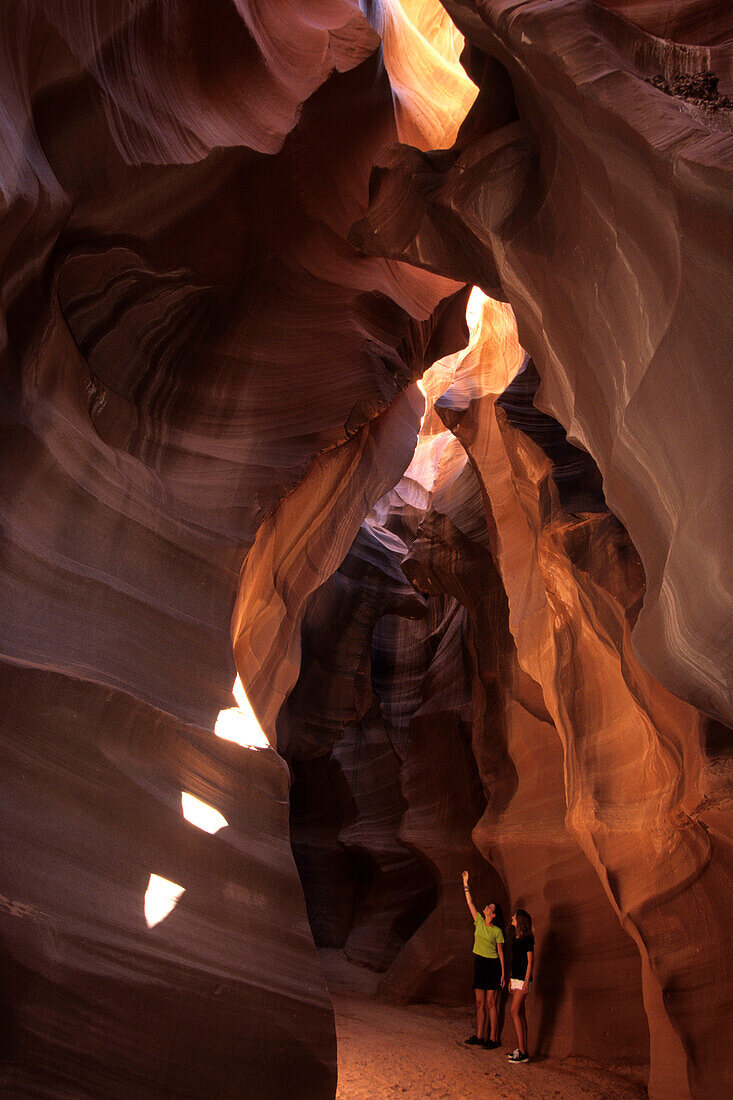 Antelope Canyon, bei Page, Arizona, USA