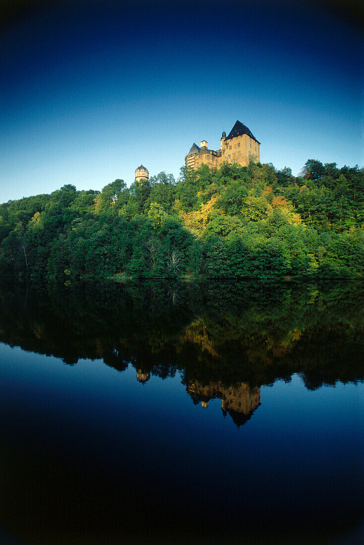 Burgk castle, Burgk, Thuringia, Germany