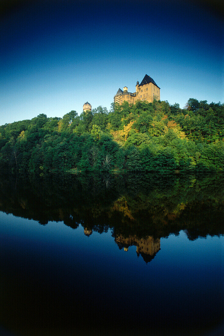 Schloss Burgk, Burgk, Thüringen, Deutschland