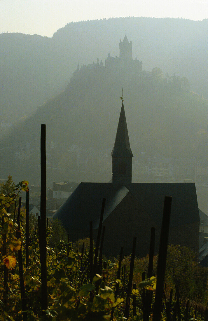 Reichsburg, Cochem, Mosel, Rheinland-Pfalz, Deutschland