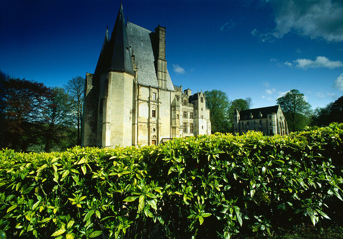 Château Fontaine Henry, Normandie, Frankreich