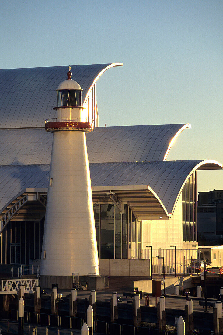 Ein Leuchtturm, National Maritime Museum, Darling Harbour, Sydney, New South Wales, Australien