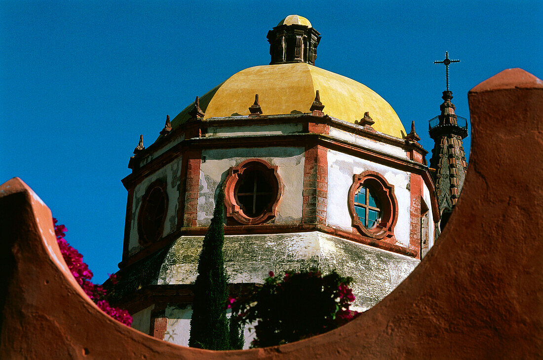 Kirche, Parroquia de San Miguel Arcangel, San Miguel de Allende, Mexiko