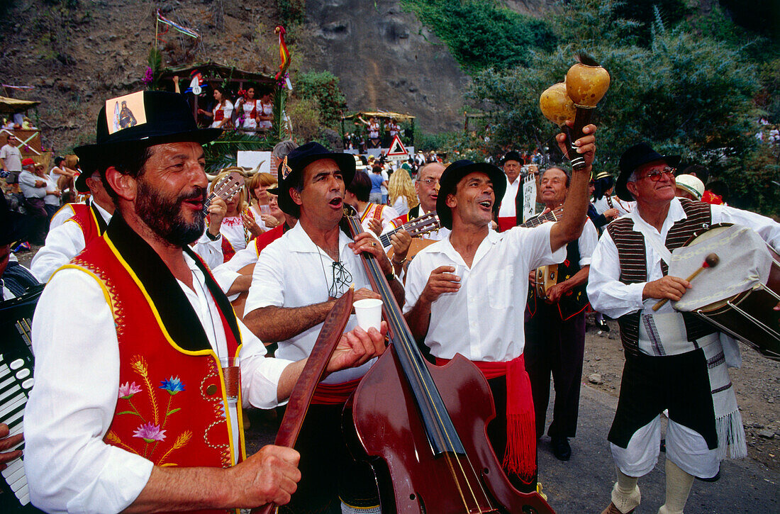 Fiesta de San Roque, Romeriá, Garachico, Tenerife, Canary Islands, Spain