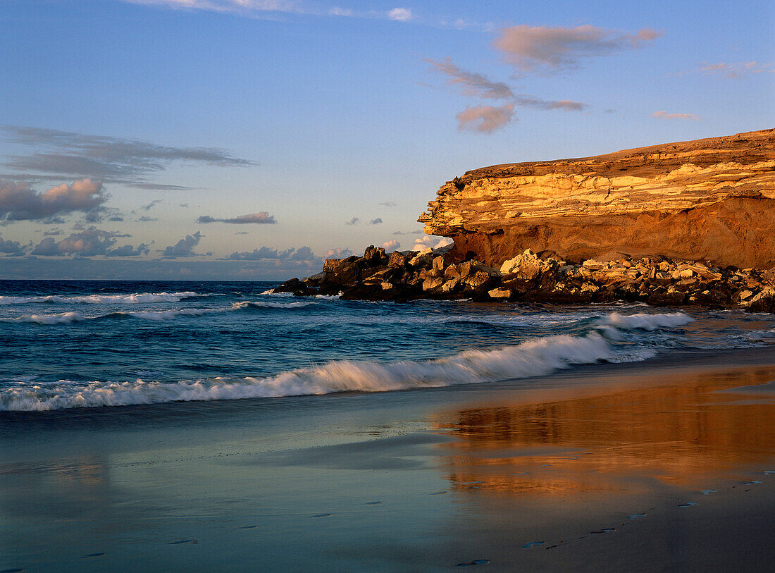 Playa de la Pared, La Pared, Fuerteventura, Canary Islands, Atlantic Ocean, Spain