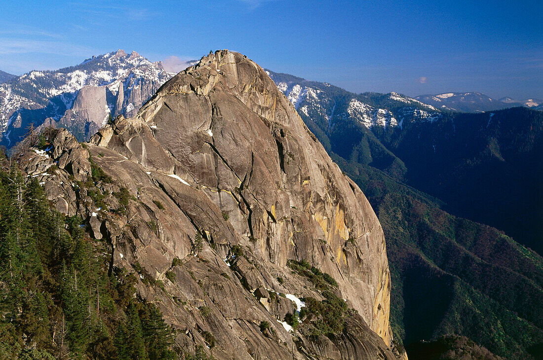 Moro Rock (Monolith), Sequoia National Park, California, USA
