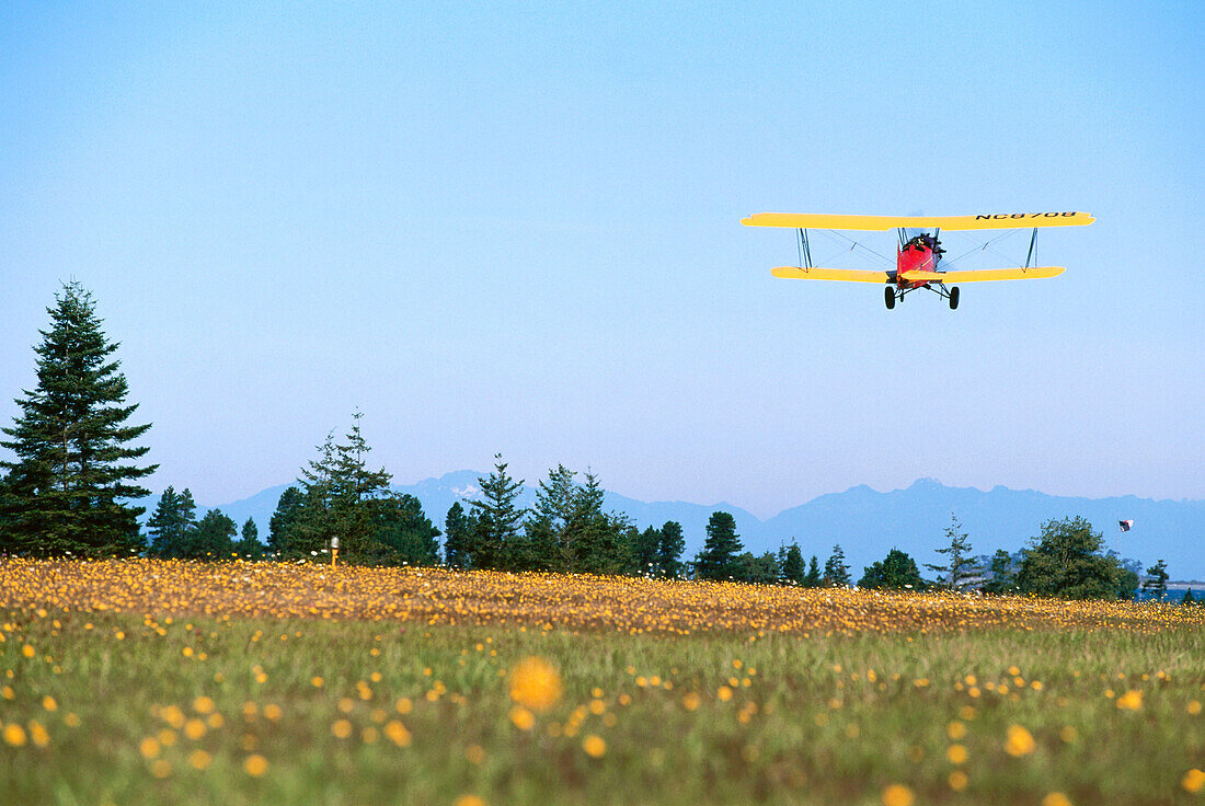 Rod Magner's Travel Air, San Juan Islands, Washington, USA