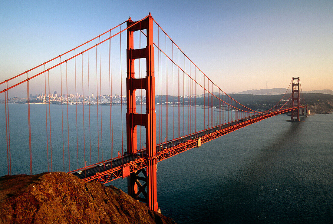 Golden Gate Bridge, Highway 1, San Francisco, California, USA