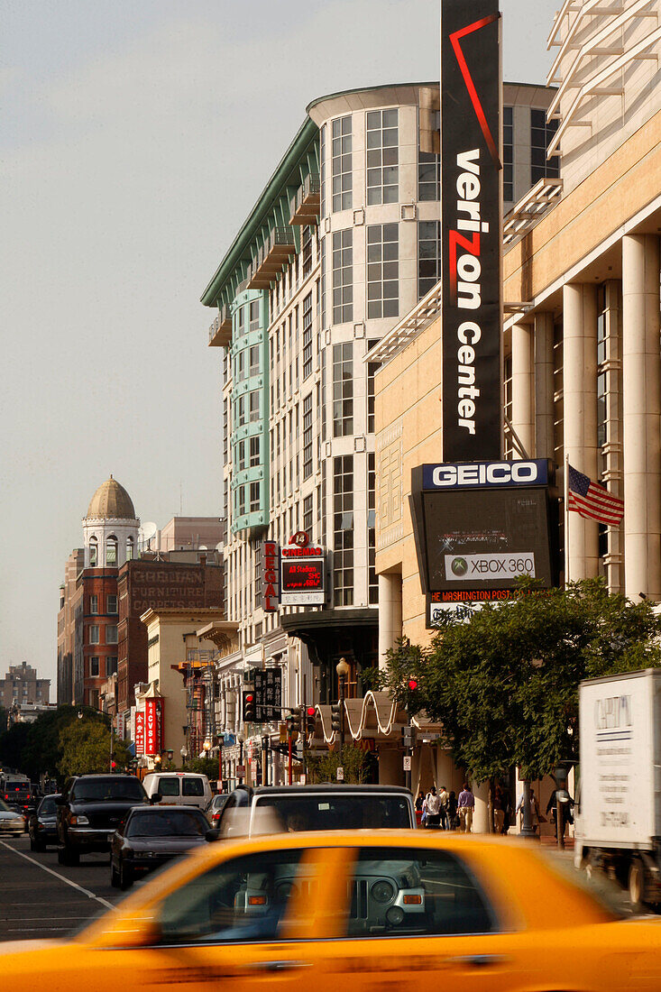 Die Innenstadt von Washington DC, Vereinigte Staaten von Amerika, USA