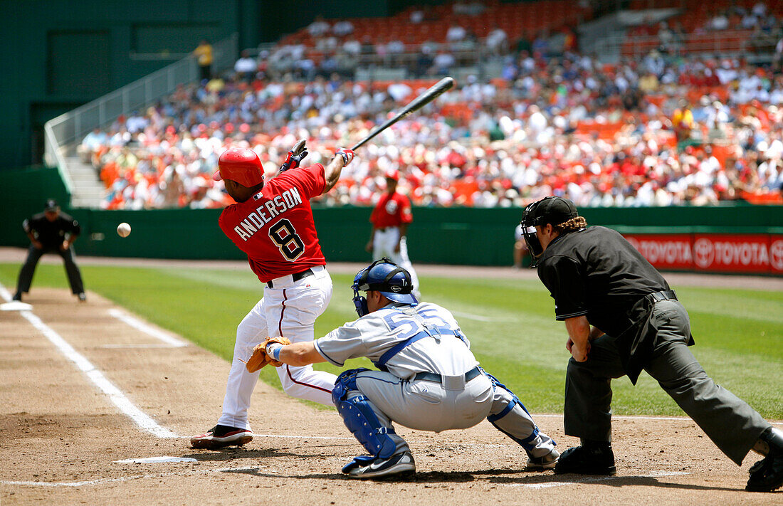 Washington Nationals Baseball, RFK Stadium, Washington DC, United States, USA