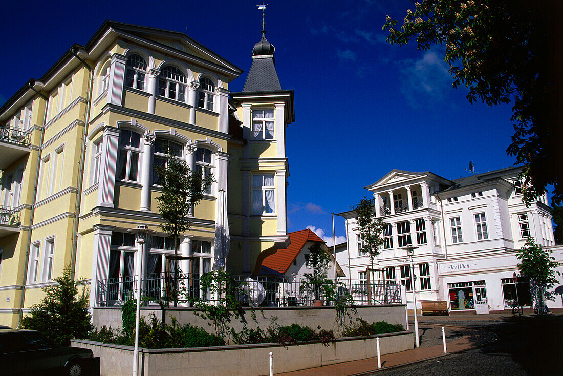 Hotel zur Post, Bansin, Usedom Island, Mecklenburg-Western Pomerania, Germany, Europe