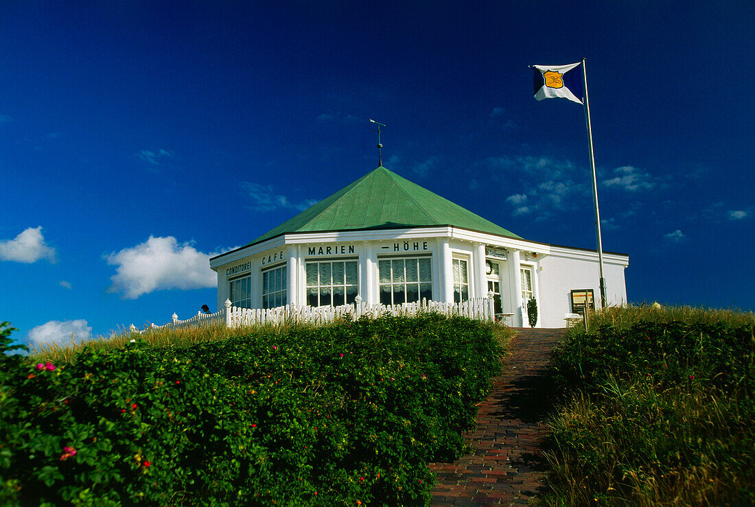 Cafe, Norderney, North Sea, Germany