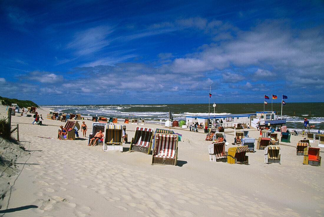 White dune, East Beach, Norderney, East Frisian Islands, Germany