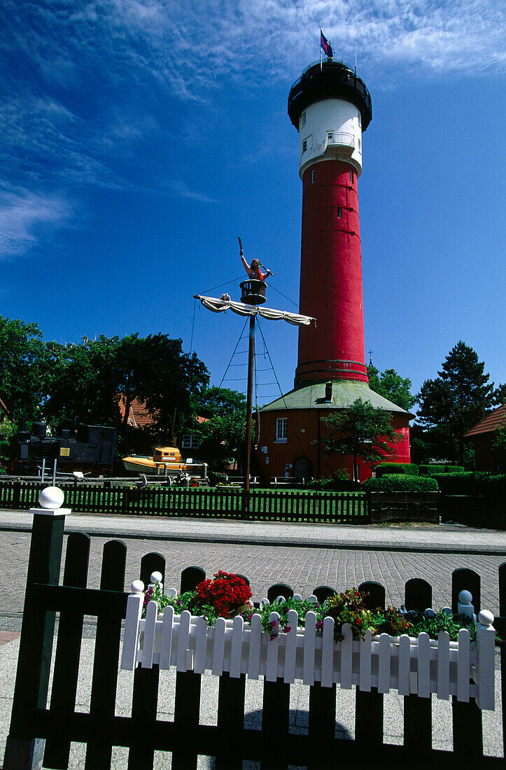 Inselmuseum Alter Leuchtturm, Wangeroog, Ostfriesische Inseln, Niedersachsen, Deutschland, Europa