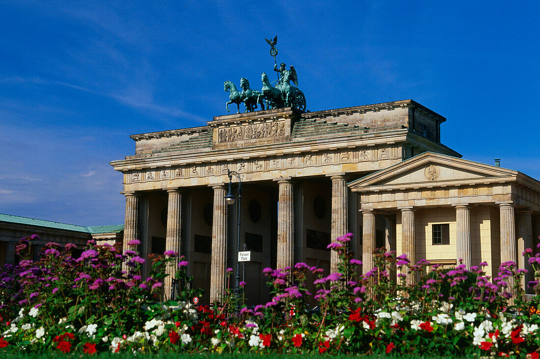 Brandenburger Tor, Pariser Platz, Berlin, Deutschland