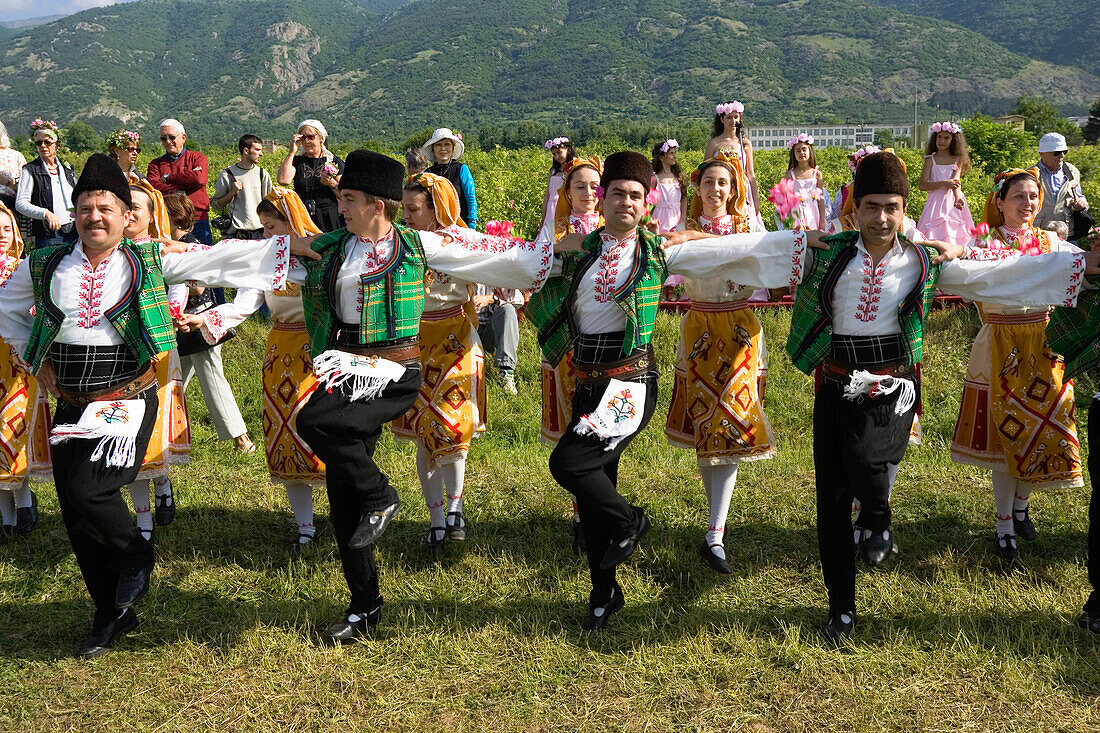 dancers, Rose Festival, Rose picking, Karlovo, Bulgaria