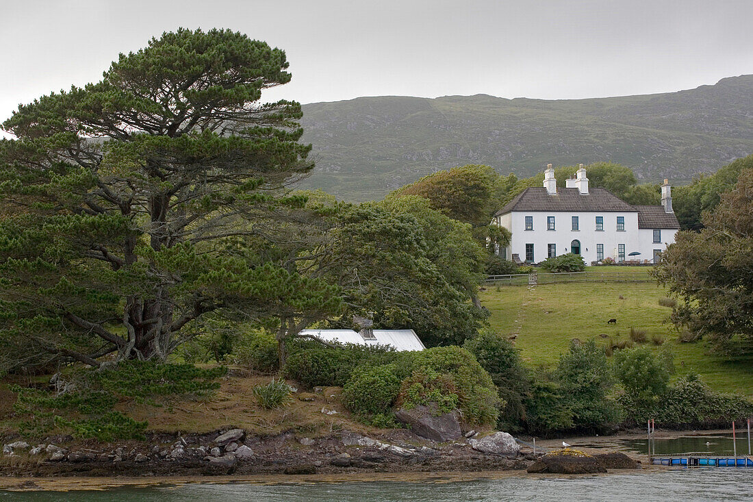 Cottage in Derrynane Nationalpark, Ring of Kerry, Ireland, Europe