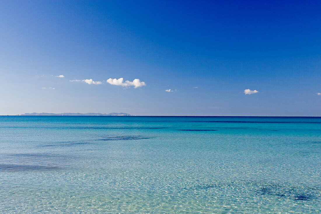 Urlaubsstrand Es Trenc, Südküste, Mallorca, Spanien