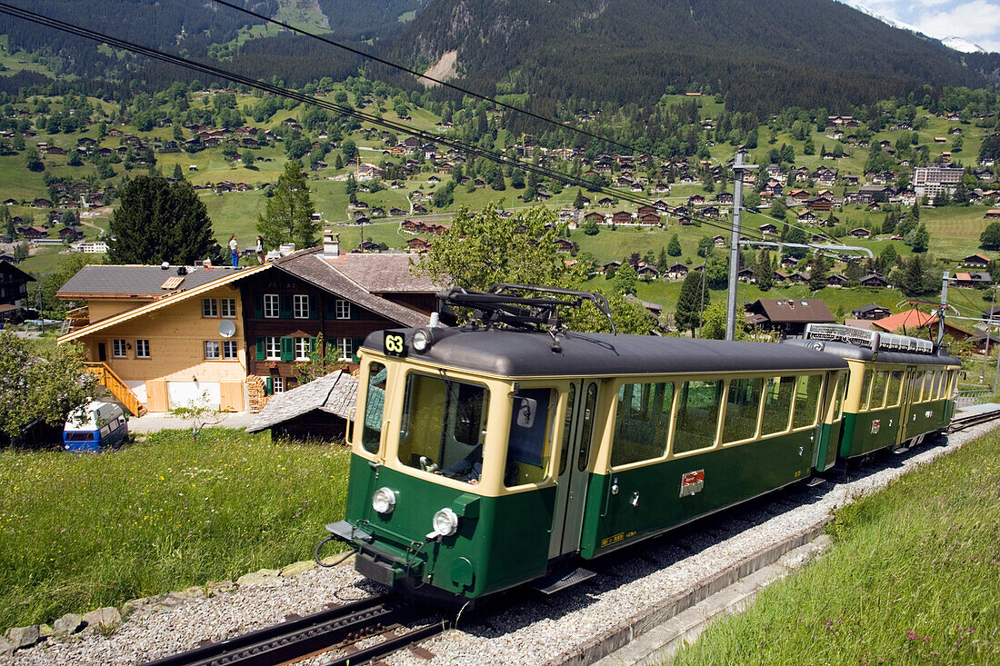 Jungfraubahn, Berner Oberland, Kanton Bern, Schweiz