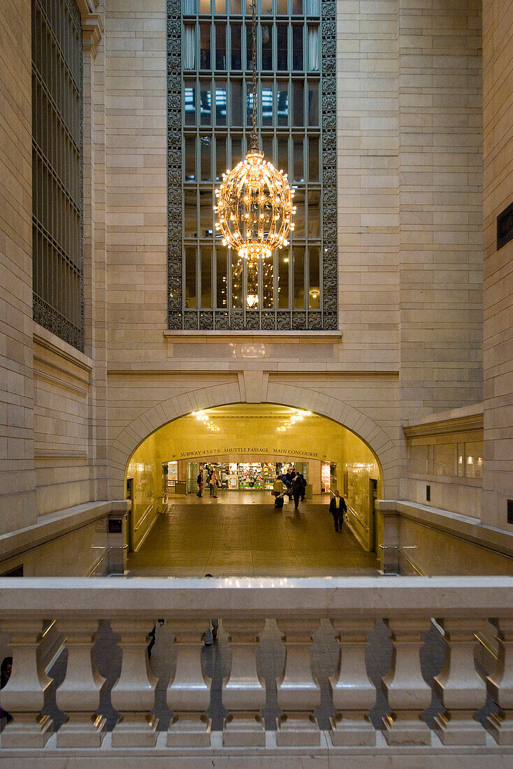 Innenansicht der Grand Central Station, Manhattan, New York, USA