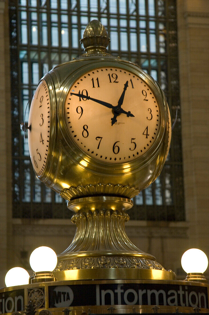 Clock, Grand Central Station, New York