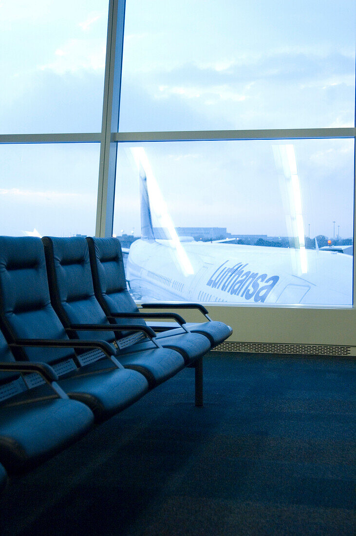Waiting Lounge at JFK Airport, New York