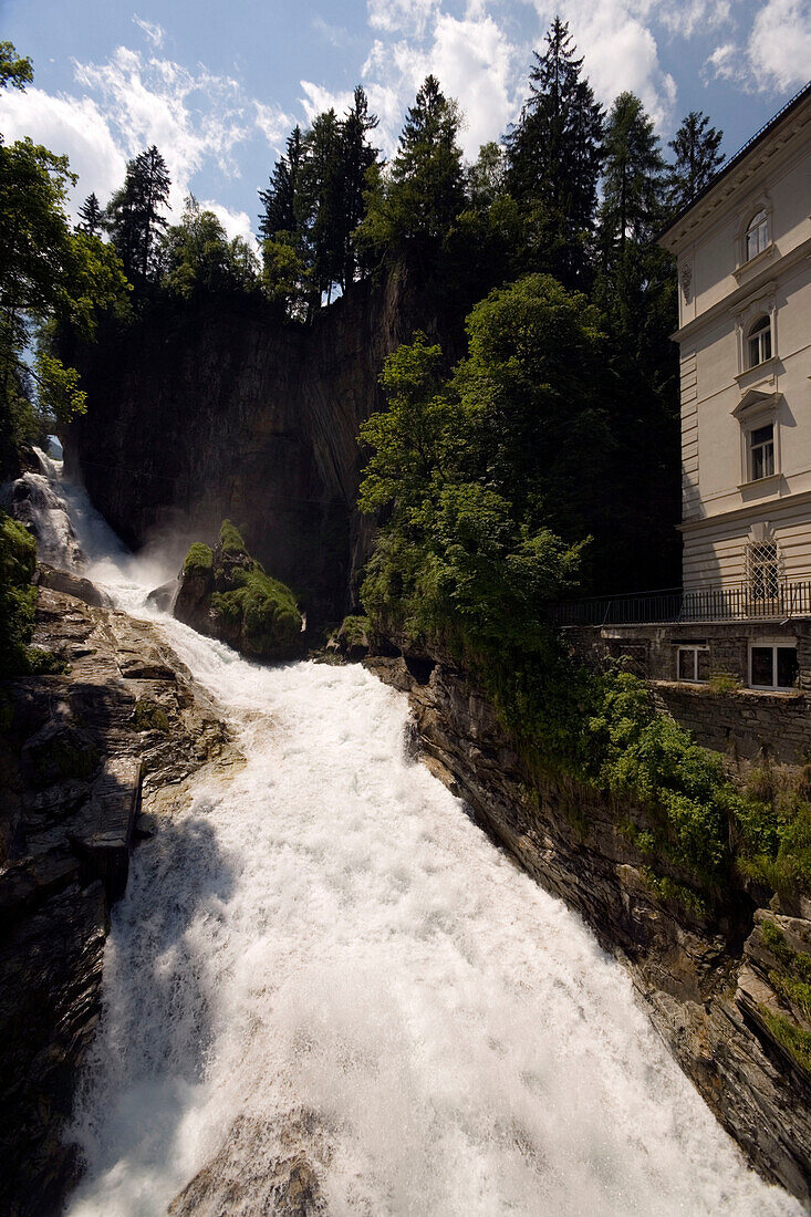 Gastein Waterfall (341 m), Bad Gastein, Gastein Valley, Salzburg, Austria
