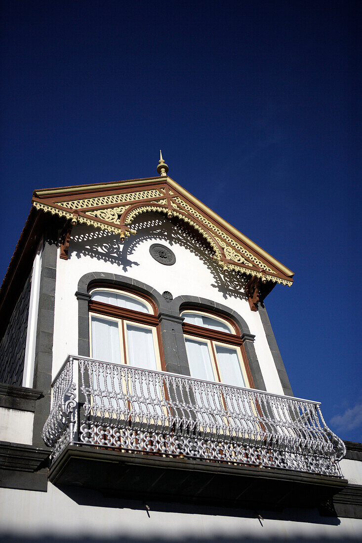 typisches Haus in Villa Franca do Campo, Azoren, Portugal