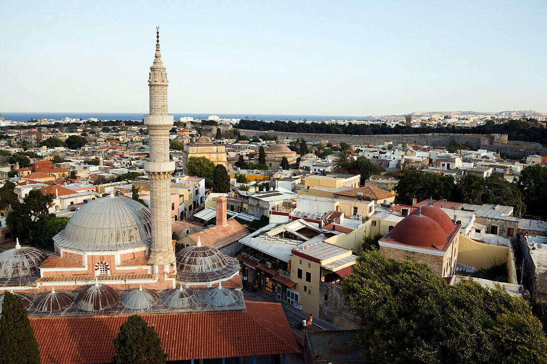 Mosque of Suleyman, Rhodes Town, Rhodes, Greece, (Since 1988 part of the UNESCO World Heritage Site)