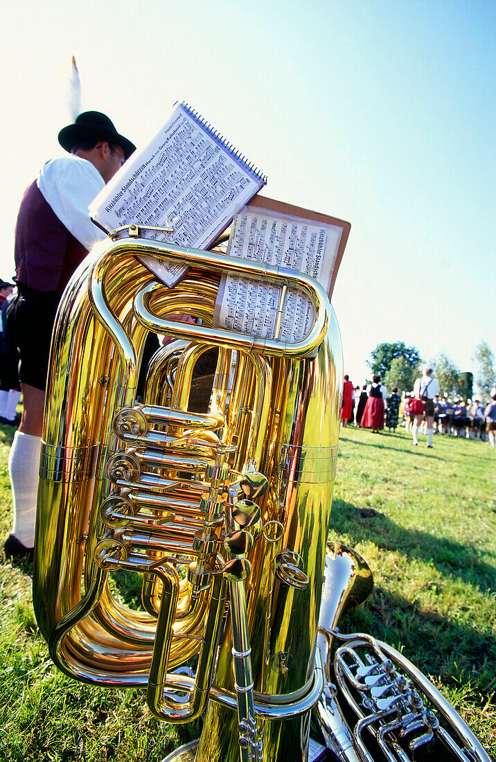 Festival, Muensing, Upper Bavaria, Bavaria, Germany