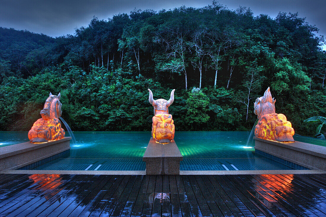 Pool, Sukko Spa, Phuket, Thailand, Asien