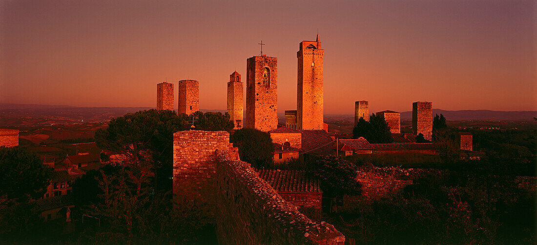 Towers, San Gimignano, Tuscany, Italy