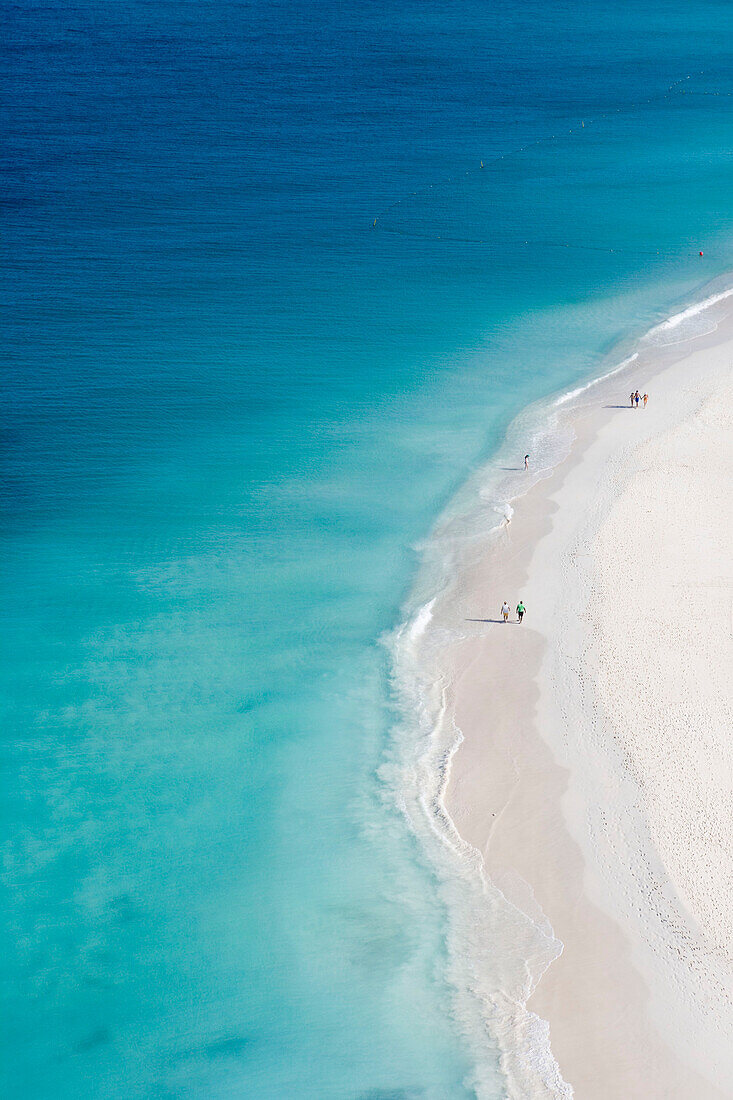Aerial Photo of Eagle Beach, Aruba, Dutch Caribbean
