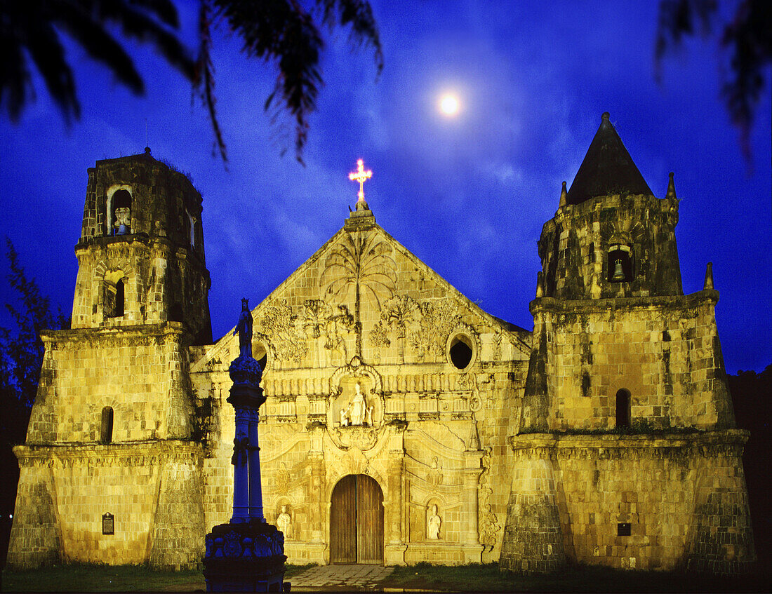 Miagao church von 1787, UNESCO Welkulturerbe, Miagao, Insel Panay, Philippinen