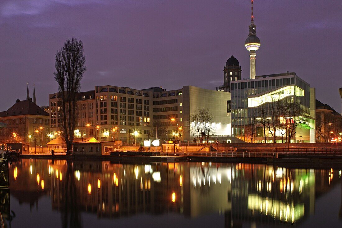 Embassy of the Netherlands at shore of Spree, Berlin