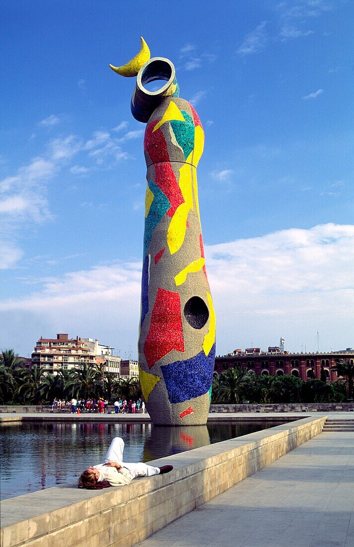 Miro sculpture,Barcelona,Spain