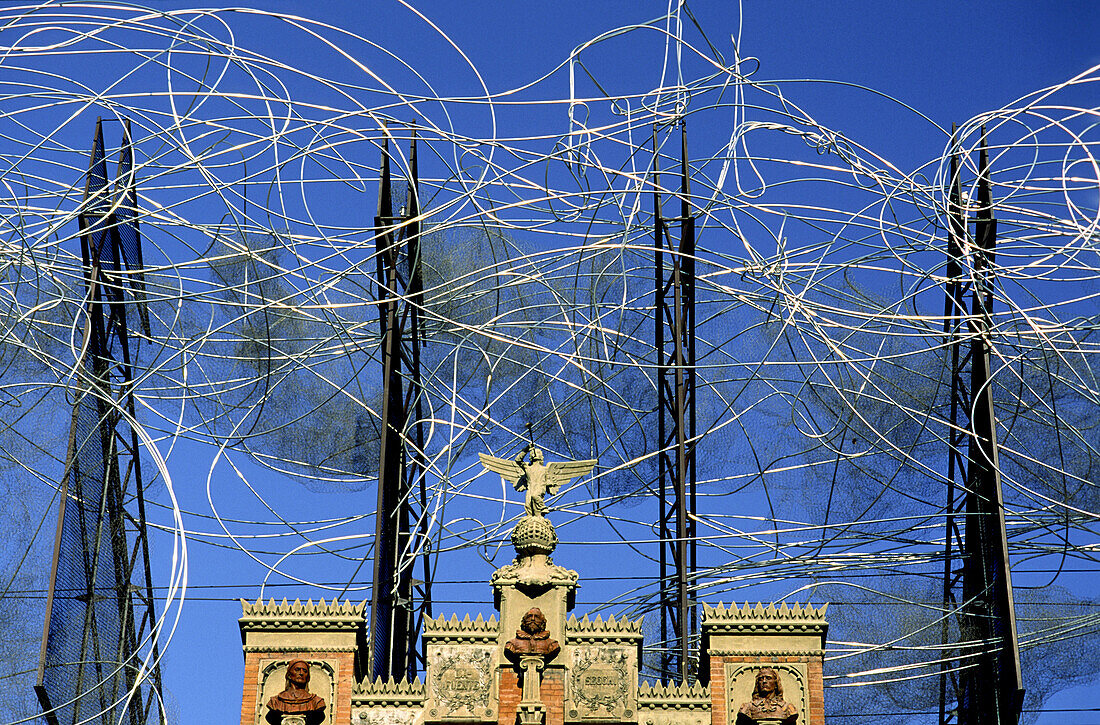 spain,Barcelona,Fundacio Tapies,sculpture