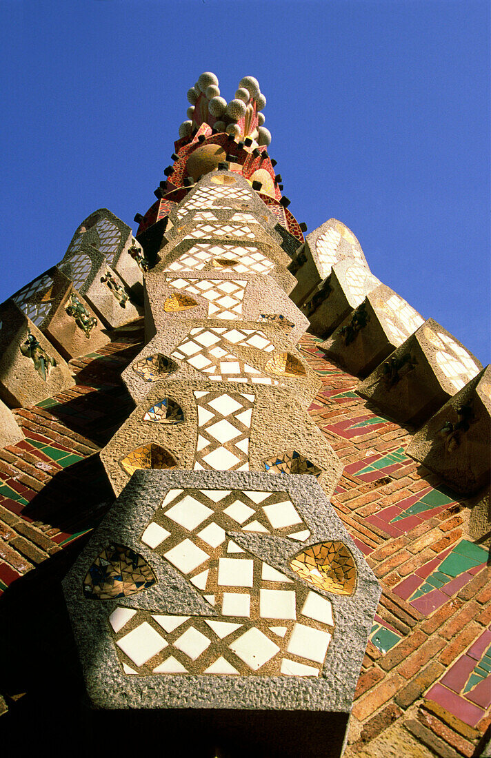 Sagrada Famlia by Gaudi,Tower,Pinacles