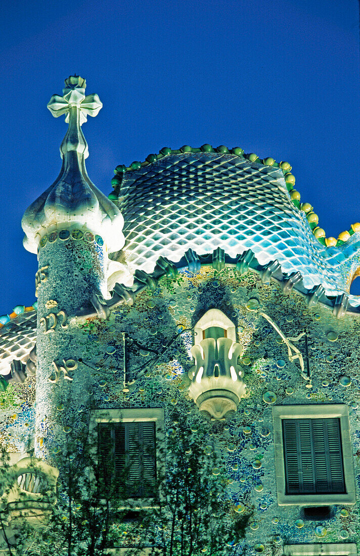 Spanien,Barcelona,Casa Battlo von Gaudi