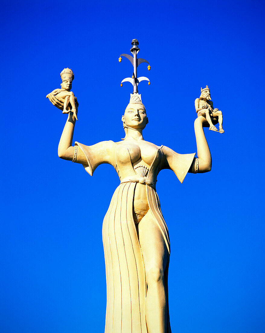 Freiheitsstatue in Konstanz, Bodensee, Deutschland