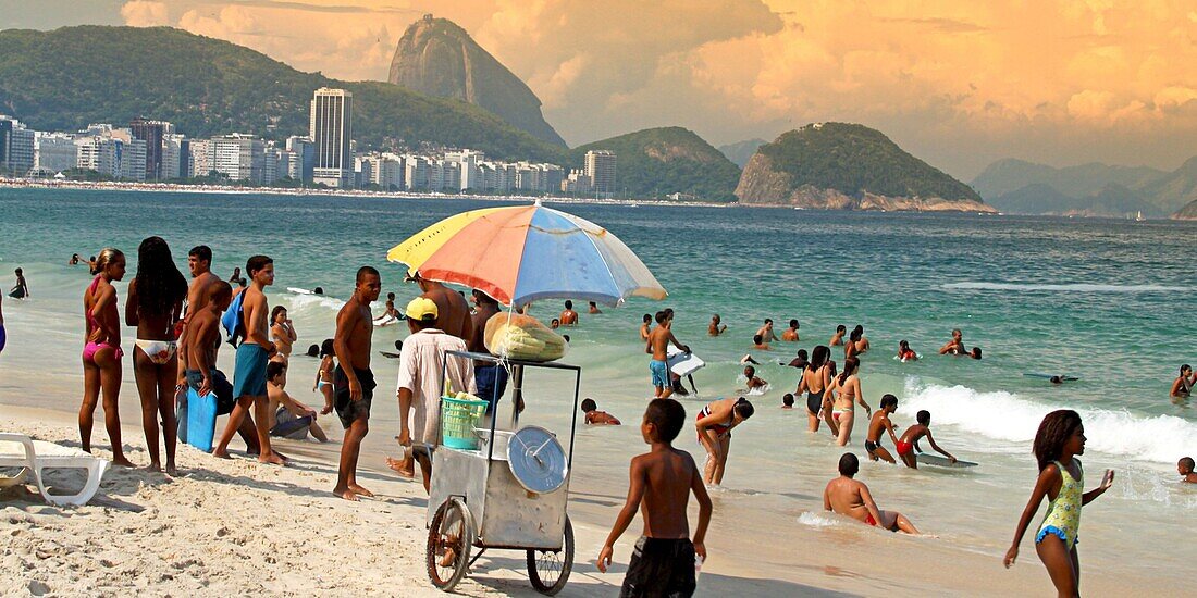 Copacabana beach, Rio de Janeiro
