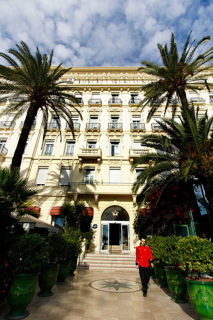 France, Nice, Promena s Anglais, Hotel Westminster