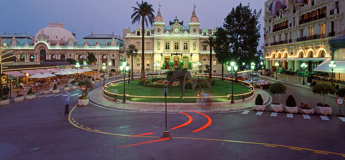 Monte Carlo, Casino, twilight