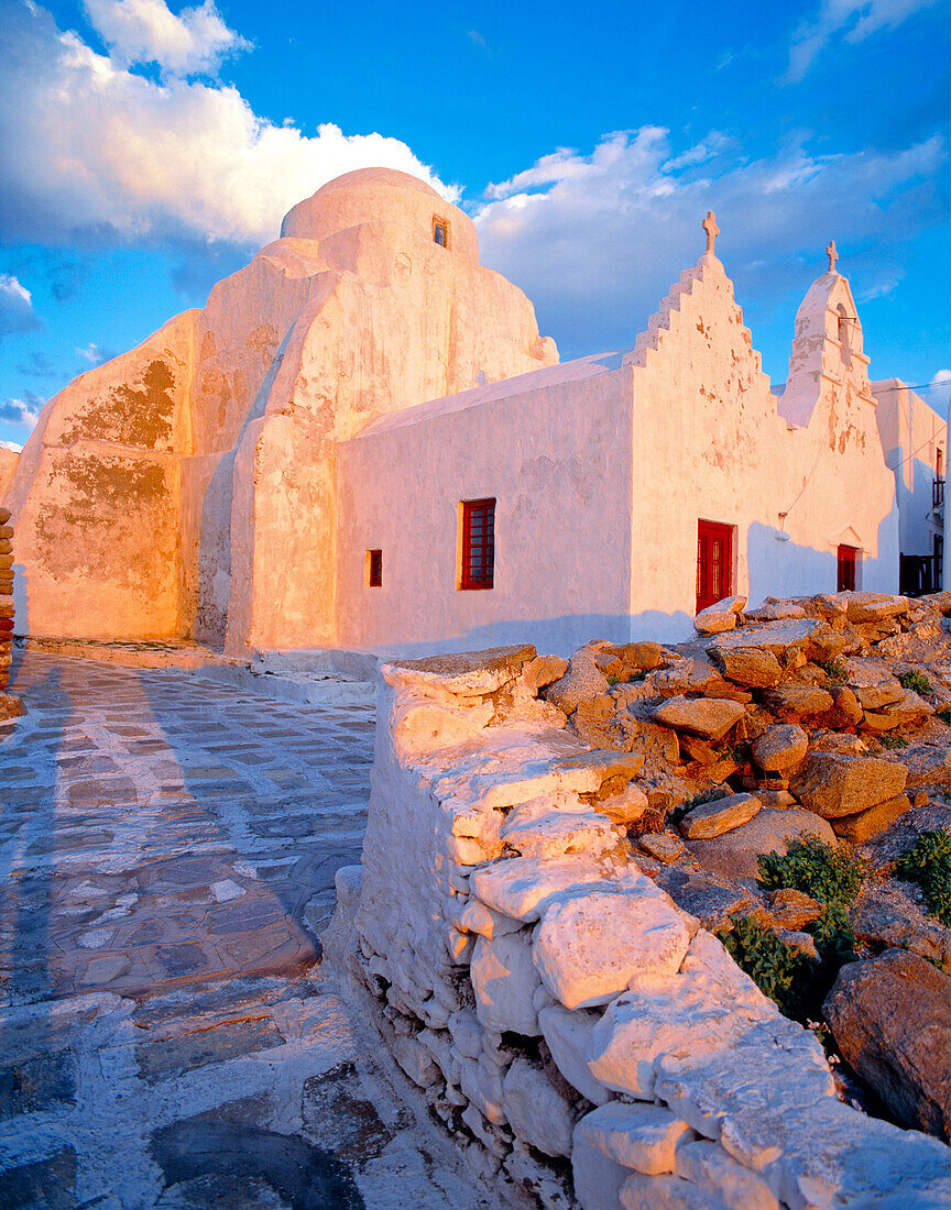 Poraportiani, Church, Mykonos, Cyclades, Greece