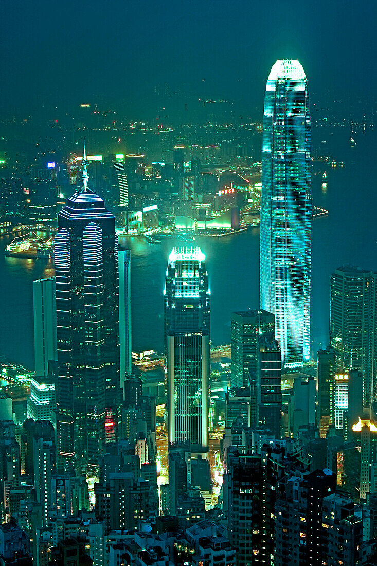 Internationales Finanzzentrum II, Türme, Hongkong, China