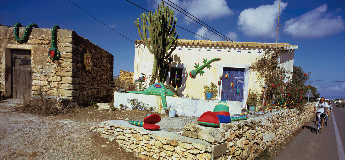 Spain, Formentera, San Fernando  Private house, Finca